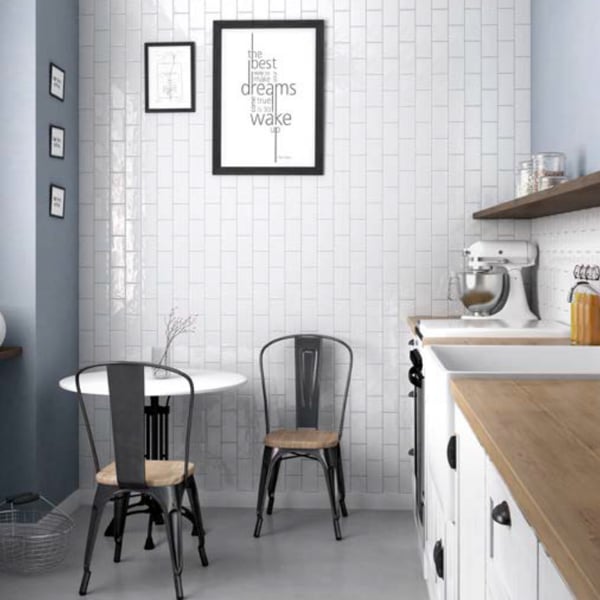 Πλακάκι Cottage White 7.5x30 cm